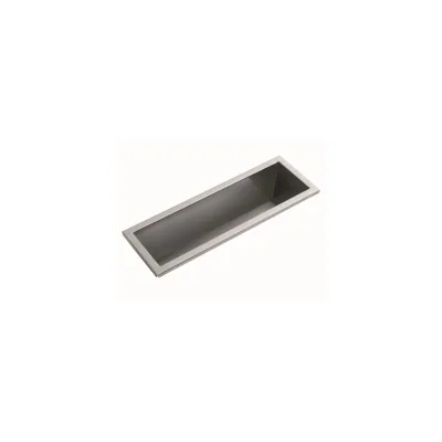 Barazza Vaschetta portaghiaccio e portabottiglie 1CVBG2 finitura acciaio inox satinato da 41 cm