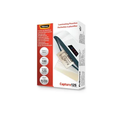 FELLOWES LEONARDI CF100POUCH 54X86 125MICRON 5306302