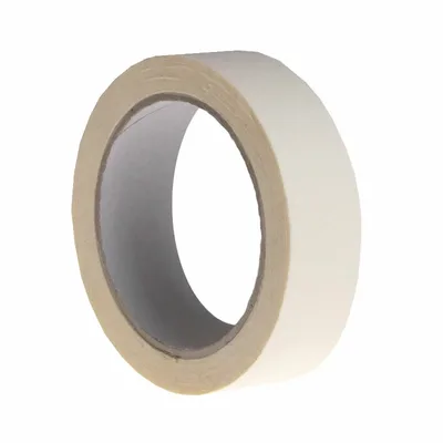Nastro carta adesivo per mascheratura Avorio - lungo 50mt, largo 15mm, spesso 110 micron, 120 pz