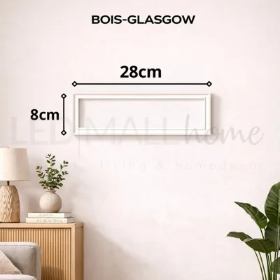 Kit di Boiserie LEDMall Home Pronto da Montare con Bordi Pretagliati mod. GLASGOW