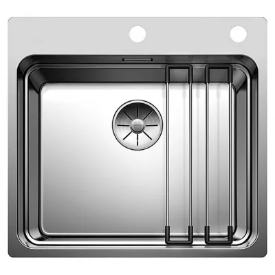 PRONTA CONSEGNA - Blanco | Lavello una vasca ETAGON 500-IF/A 1521748 in acciaio inox da 54x50 cm - Sopratop/Filotop