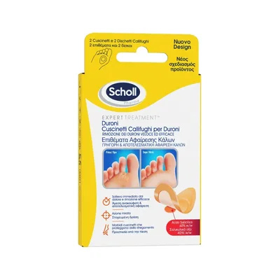 Scholl Cerotto Callifughi Duroni 2 Cerotti + 2 Dischetti