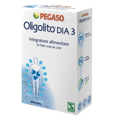 Pegaso Oligolito Dia 3 Integratore 20 Fiale 2 ml