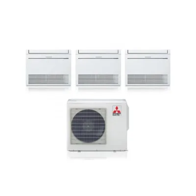 Climatizzatore Condizionatore MITSUBISHI Trial Split PAVIMENTO 9+12+12 Serie MFZ-KT Inverter Con  MXZ-3F68VF R-32 WI-FI OPTIONAL 9000+12000+12000 A++/A+