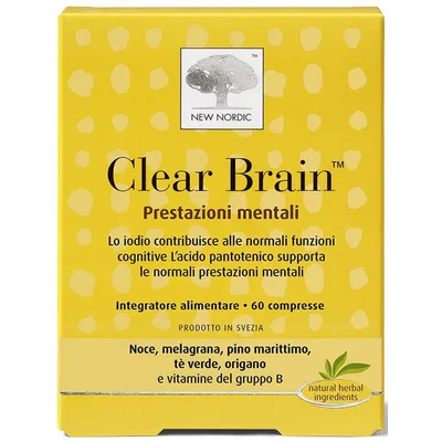 Clear Brain Integratore 60 Compresse