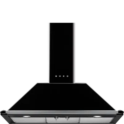 Smeg S Cappa aspirante a parete KT90BLE finitura nero da 90 cm - IN PROMOZIONE FINO AL 6/07