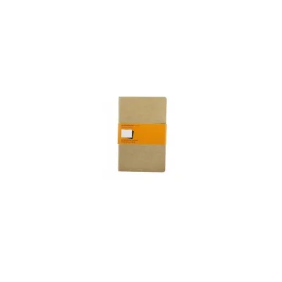 MOLESKINE CF3CAHIERJOURNAL L KRAFTBROWN PLAIN QP418