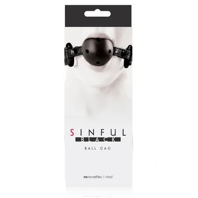 Morso BDSM Nero Ball Gag Palla Forata Regolabile Fetish Bondage Unisex Adulto