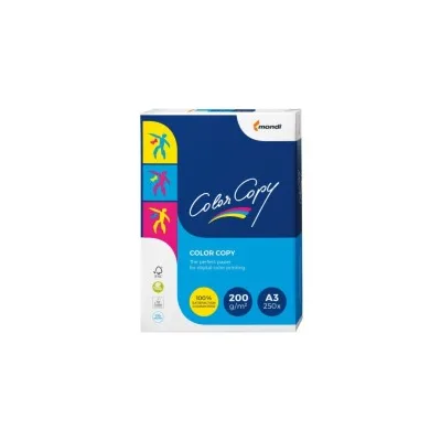 RISMA CARTA A3 COLORY COPY MONDI BIANCO 200 GR 250 FOGLI FSC