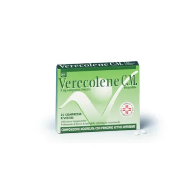 VERECOLENE CM*20CPR RIV 5MG