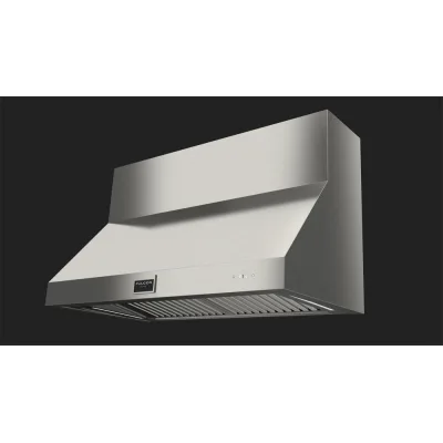 Fulgor Cappa a parete FPRHD 482 TC X finitura acciaio inox da 122 cm
