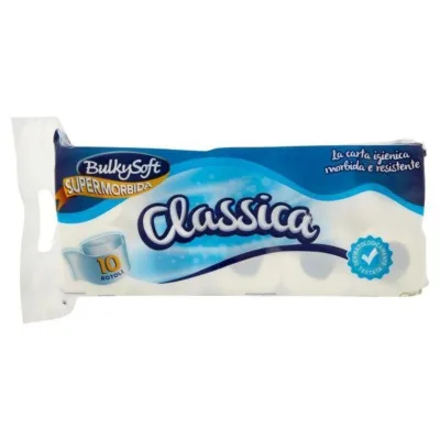Carta Igienica Bulkysoft Classica 10 Pz