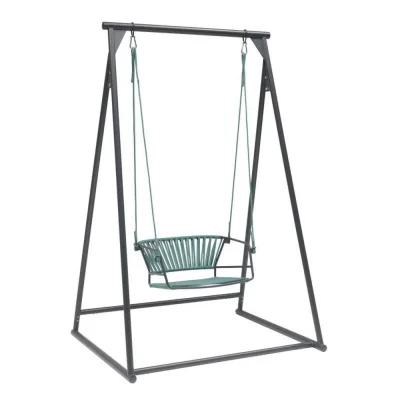 Scab Seduta sospesa con struttura autoportante Lisa Swing art. 2886 con struttura in metallo e scocca in corda nautica - CON VOUCHER 15% NEL CARRELLO