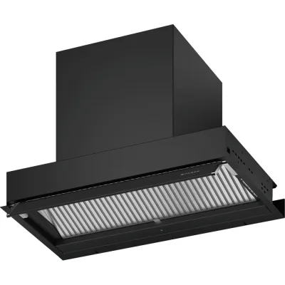 Faber Cappa da incasso IN-NOVA ZERO DRIP LITE A60 BK 305.0704.149 finitura inox e vetro nero da 60 cm