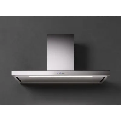 Falmec Cappa a parete Plane Plus NRS finitura inox da 120 cm