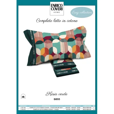 Completo lenzuola singole Enrico Coveri