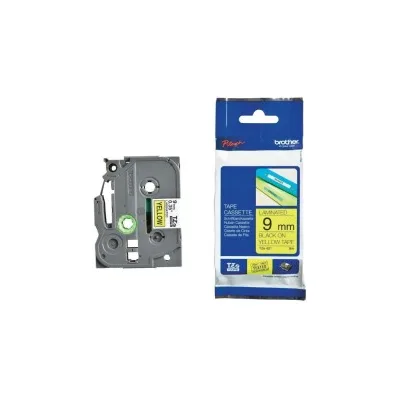 NASTRO ETICHETTE ORIGINALE LAMINATO BROTHER TZE621 TZE-621 Larghezza 9 mm x 8 metri
