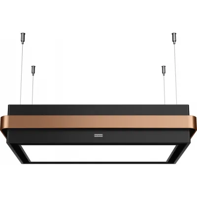 Franke Cappa a isola Mythos Masterpiece FMYS BK/CP F80 KL 345.0726.997 finitura black matt / copper da 85 cm