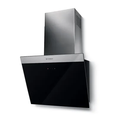 Faber Cappa a parete DAISY + BK A55 330.0612.373 finitura vetro nero da 55 cm