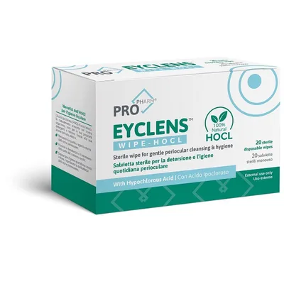 Eyclens wipe hocl 20 bustine