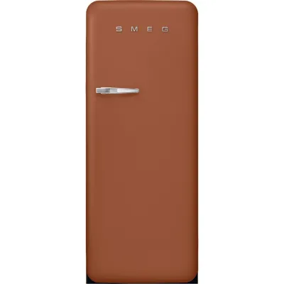 Smeg Frigorifero monoporta con cerniere a destra a libera installazione FAB28RACM6 finitura amber clay da 60 cm - IN PROMOZIONE FINO AL 30/06
