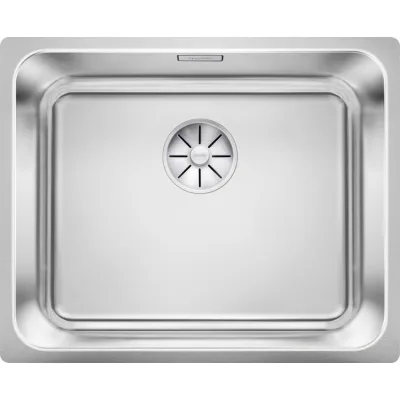 PRONTA CONSEGNA - Blanco | Lavello una vasca SOLIS 500-IF 1526123 in acciaio inox da 54x44 cm - Sopratop/Filotop