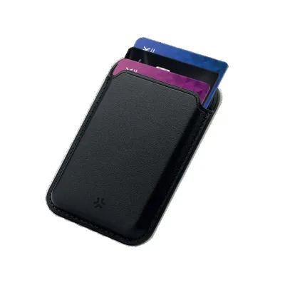 CELLY MAGSAFE WALLET FOR CARDS BLACK MAGWALLETBK