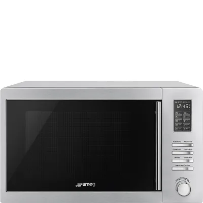 Smeg Forno microonde combinato da appoggio MOE34CXI2 finitura acciaio inox da 50 cm - IN PROMOZIONE FINO AL 30/06