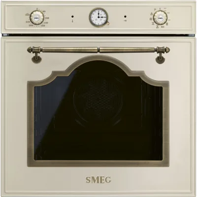 Smeg Forno pirolitico termoventilato SFP67C1TPO finitura panna e ottone da 60 cm - IN PROMOZIONE FINO AL 30/06