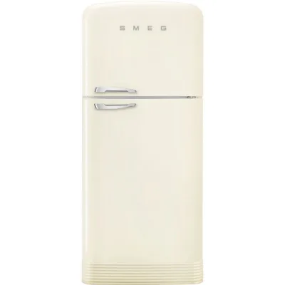 Smeg Frigorifero doppia porta con cerniere a destra a libera installazione FAB50RCR5 finitura panna da 80 cm