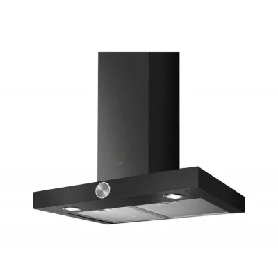 PRONTA CONSEGNA - Elica Cappa a parete LOL BL/A/60 PRF0097782A finitura nero goffrato da 60 cm