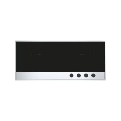 Barazza Piano cottura a induzione LAB EVOLUTION 1PLE12ID in vetroceramica nero con cornice inox da 116 cm - IN PROMOZIONE FINO AL 6/07