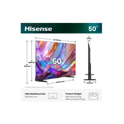 HISENSE ITALY SRL 50 E79S QLED 4K UHD SMART VIDAA 50E79S
