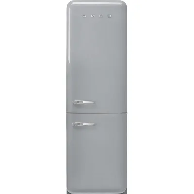 Smeg Frigorifero combinato con cerniere a destra a libera installazione FAB32RSV6 finitura silver da 60 cm