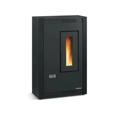 Extraflame Stufa a pellet ventilata slim LUISELLA 5.0 1292602 finitura nero