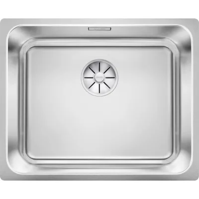 Blanco | Lavello una vasca SOLIS 500-IF 1526123 in acciaio inox da 54x44 cm - Sopratop/Filotop