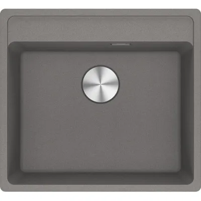 Franke: Lavello una vasca Vasche Sopratop Maris MRG 610-52 TL 114.0661.644 finitura fragranite stone grey da 56x51 cm