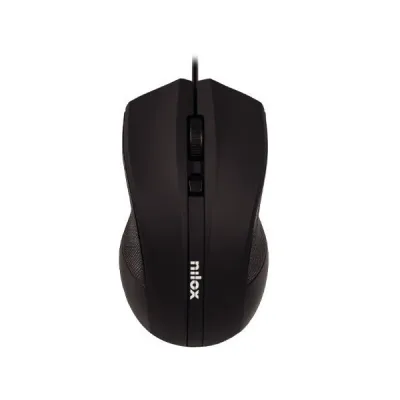 MOUSE OTTICO USB 1600DPI BLACK MOUSB1002