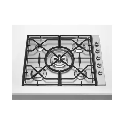 Alpes Piano cottura a gas 5674/4GTC-CL in acciaio inox da 74 cm