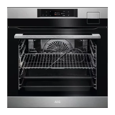 PRONTA CONSEGNA - AEG Forno SteamPro con cottura sottovuoto BSK 792380 M finitura inox antimpronta da 60 cm