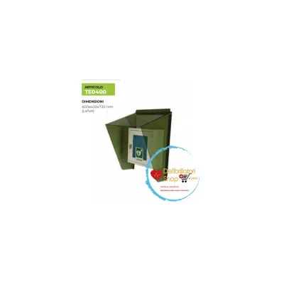 TETTOIA ANTI UV PER TECA DEFIBRILLATORE