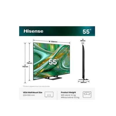 HISENSE ITALY SRL 55 E89S MINI LED 4K UHD VIDAA 144HZ 55E89S
