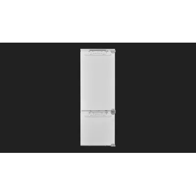 Fulgor Frigorifero combinato da incasso FBCD 701 TNF EDBL da 70 cm