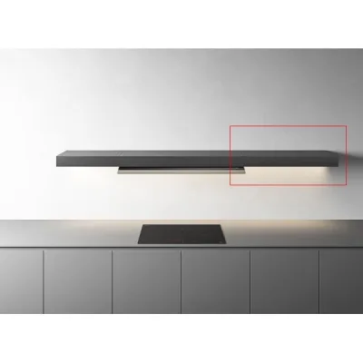 Falmec Modulo accessorio Shelf finitura nero da 90 cm - IN PROMOZIONE CON VOUCHER FINO AL 6/07