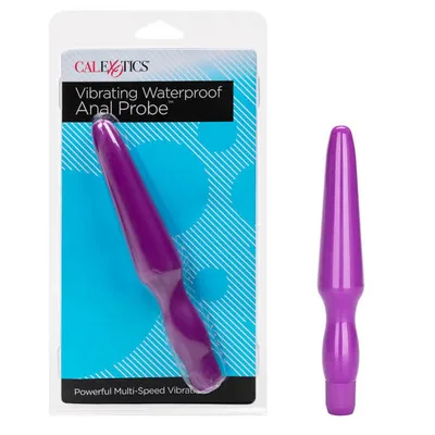 Stimolatore Anale Vibrante CalExotics 16,5 cm Viola Waterproof Multi Speed