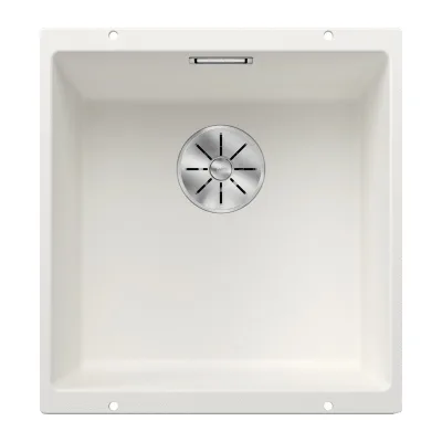 PRONTA CONSEGNA - Blanco | Lavello una vasca SUBLINE 400-U 1518558 finitura bianco da 43x46 cm - Sottotop