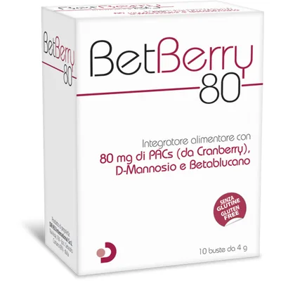 Betberry 80 Integratore 10 Bustine