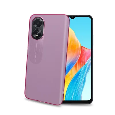 CELLY TPU COVER OPPO A18/OPPO A38 PINK GELSKIN1090PK