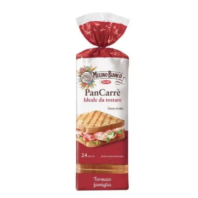 Pan Carrè Mulino Bianco 430 g formato famiglia