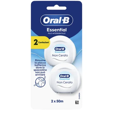 Oralb man filo interdentale non cerato 50 metri
